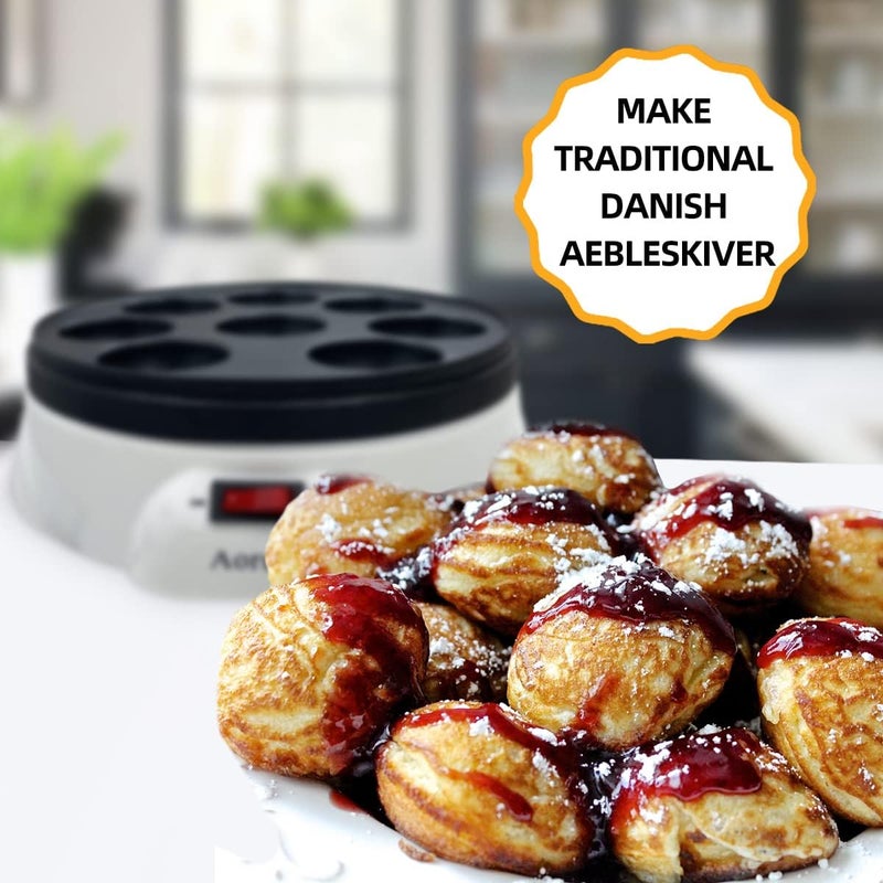 Aoruru Cake Pop Maker Octopus Ball Ebleskiver Maker Aebleskiver Balls Nonstick - Image 3